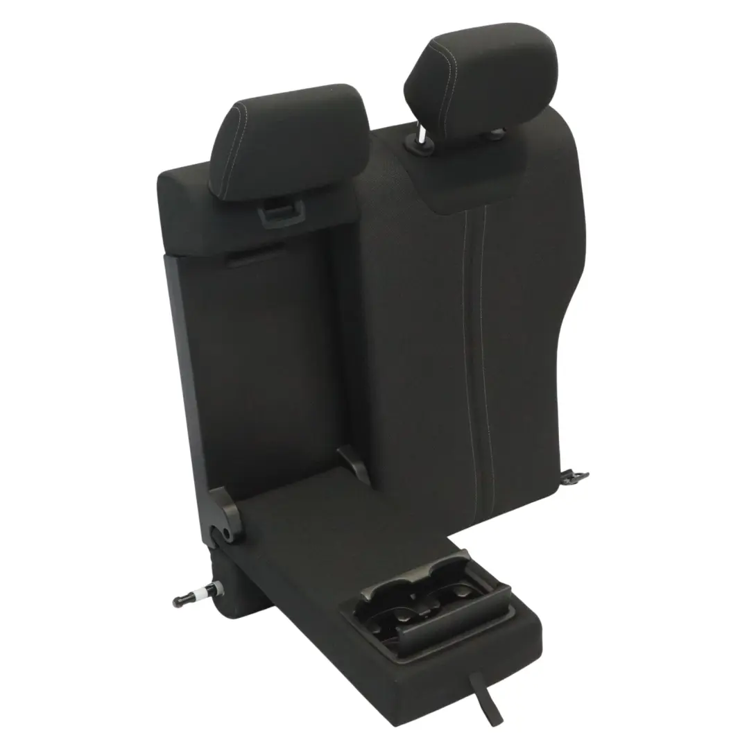 BMW F30 Rear Left N/S Seat Backrest Armrest Shelf Cup Holder Black - SKU 7475445 - Part number 7475445