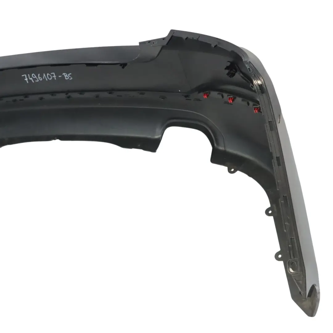 BMW F32 F33 Rear Bumper Trim Panel PDC Black Sapphire Metallic - 475 - SKU 7496107-BS - Part number 7496107