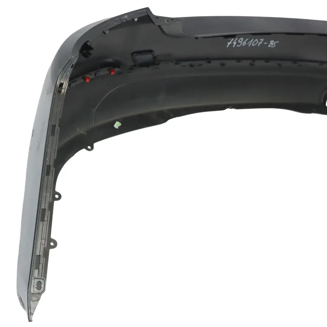 Bumper Trim Panel PDC Black Sapphire Metallic - 475 to BMW F32 F33 Rear with Part number 7496107 BMW F32 F33 Rear Bumper Trim Panel PDC Black Sapphire Metallic - 475 - SKU 7496107-BS - Part number 7496107