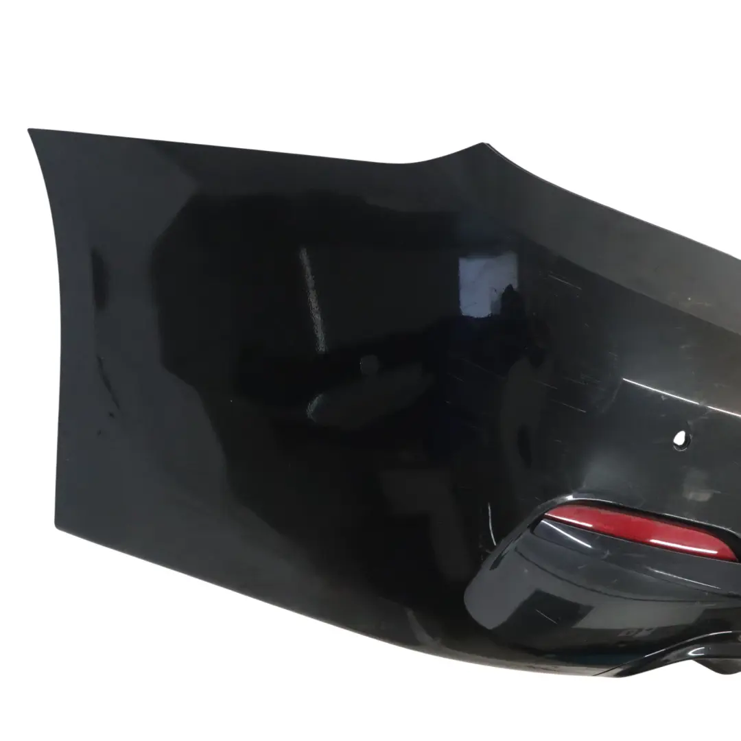 BMW F32 F33 Rear Bumper Trim Panel PDC Black Sapphire Metallic - 475 - SKU 7496107-BS - Part number 7496107