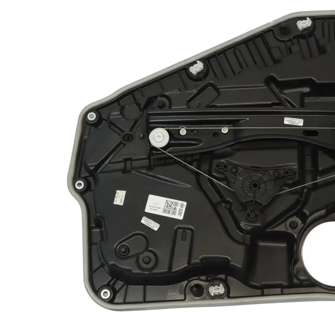 Elevalunas BMW X4 G02 F98 X4M Placa de soporte puerta trasera derecha para con número de pieza 7498154 Elevalunas BMW X4 G02 F98 X4M Placa de soporte puerta trasera derecha - SKU 7498154 - Número de pieza 7498154