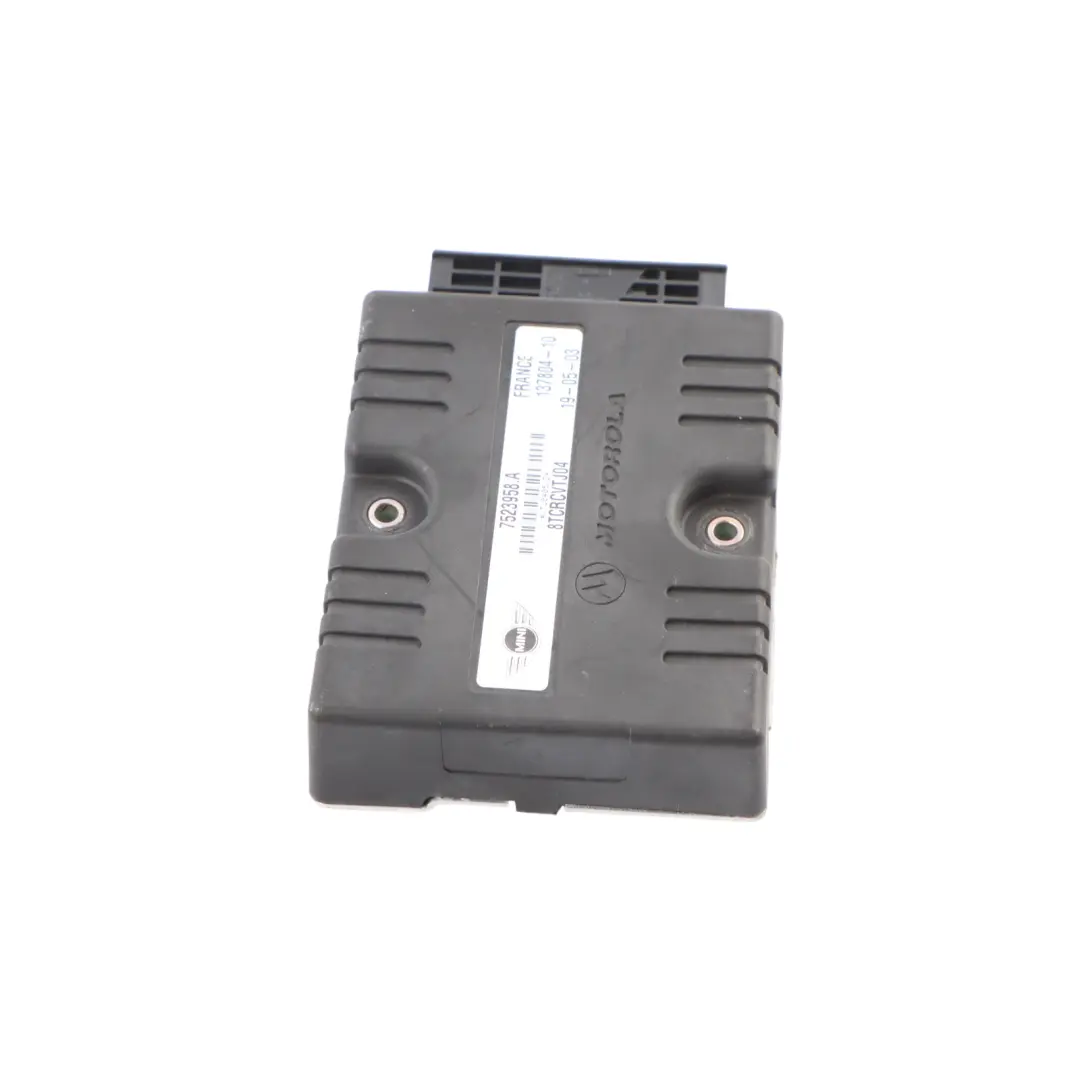 Motorola Gearbox Automatic Transmission Signal Control Module to Mini R50 with Part number 7523958 Mini R50 Motorola Gearbox Automatic Transmission Signal Control Module - SKU 7523958 - Part number 7523958