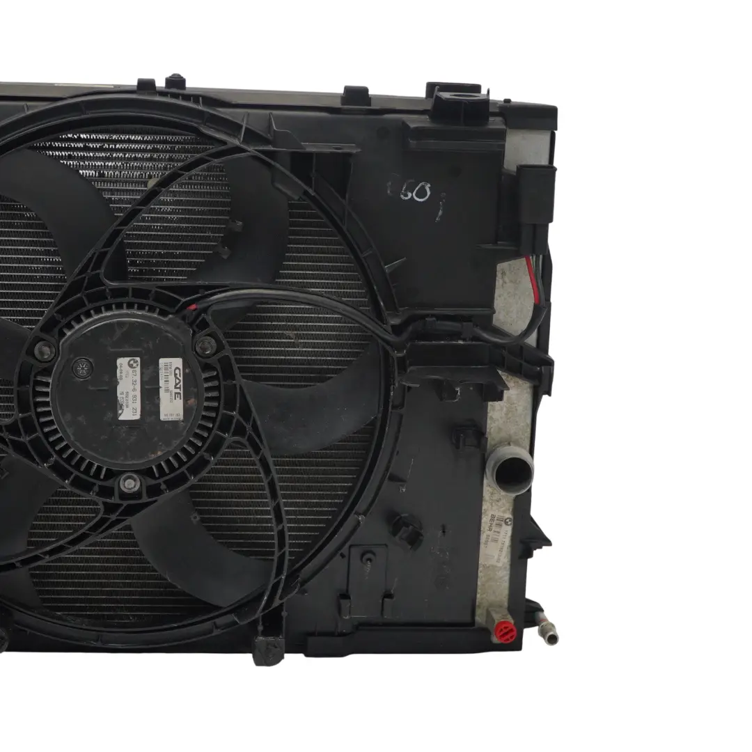 BMW 5 E60 E61 520i 525i 530i M54 400W Engine Cooling Radiator Pack Fan - SKU 7526824-2 - Part number 7526824