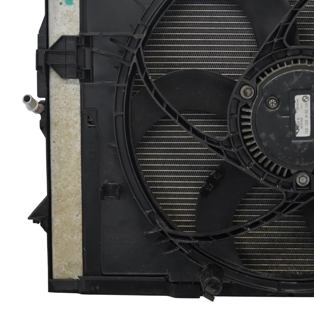 BMW 5 E60 E61 520i 525i 530i M54 400W Engine Cooling Radiator Pack Fan - SKU 7526824-2 - Part number 7526824