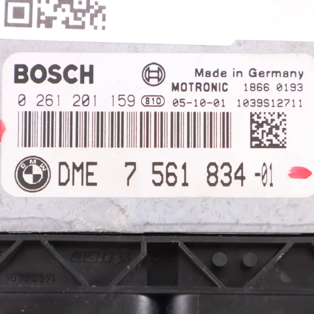 BMW E87 E90 118i 318i N46 Engine Control Unit Module ECU DME Automatic - SKU 7561834-20 - Part number 7561834