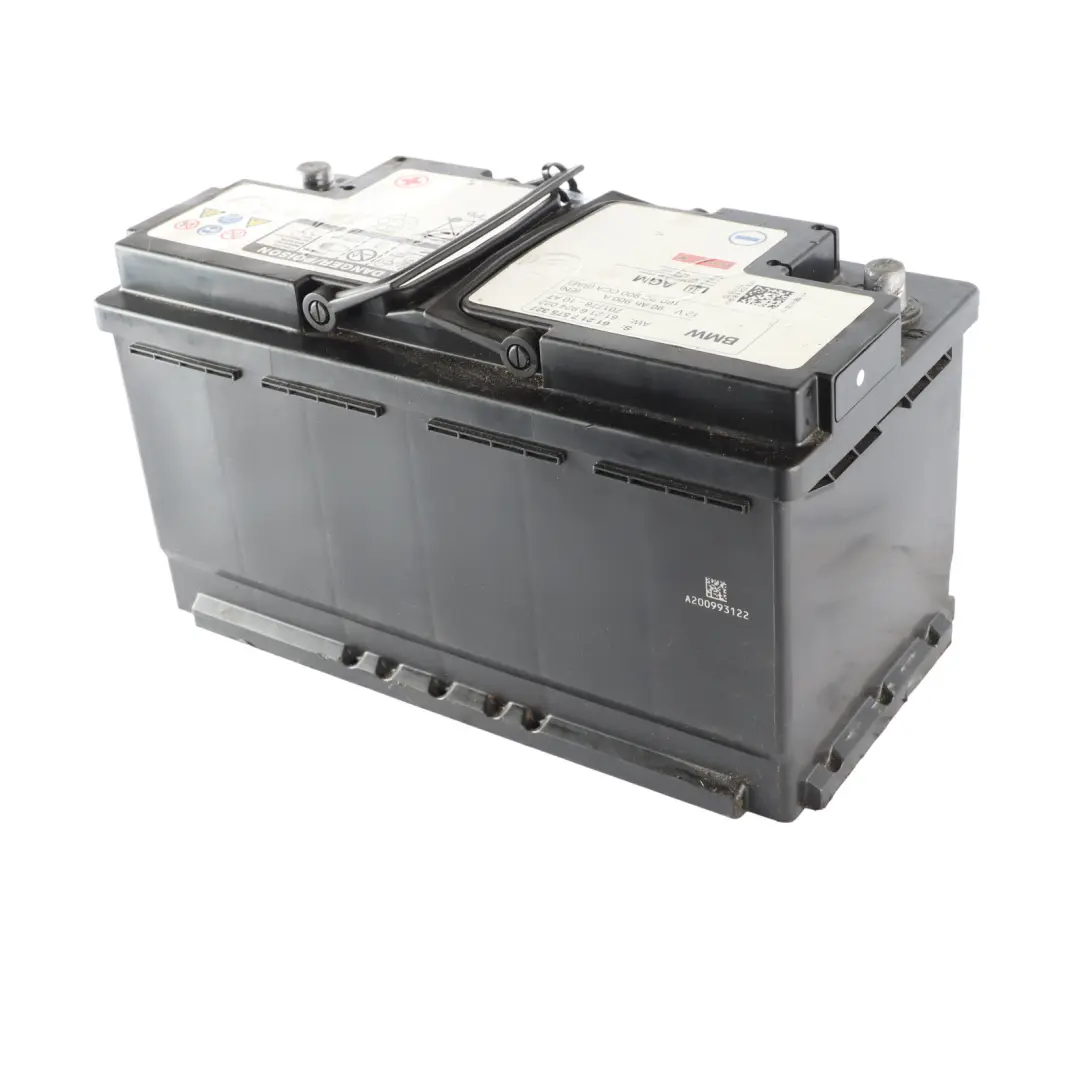 Banner AGM 12V Accumulator Battery 90Ah 900A to BMW with Part number 7575327 BMW Banner AGM 12V Accumulator Battery 90Ah 900A - SKU 7575327 - Part number 7575327