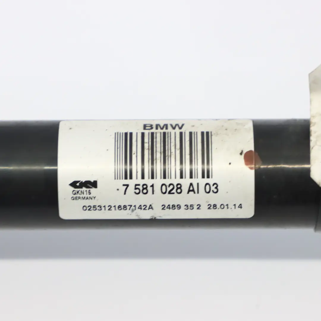 BMW F10 F11 B47 N47N Rear Axle Right O/S Output Drive Shaft Driveshaft - SKU 7581028 - Part number 7581028