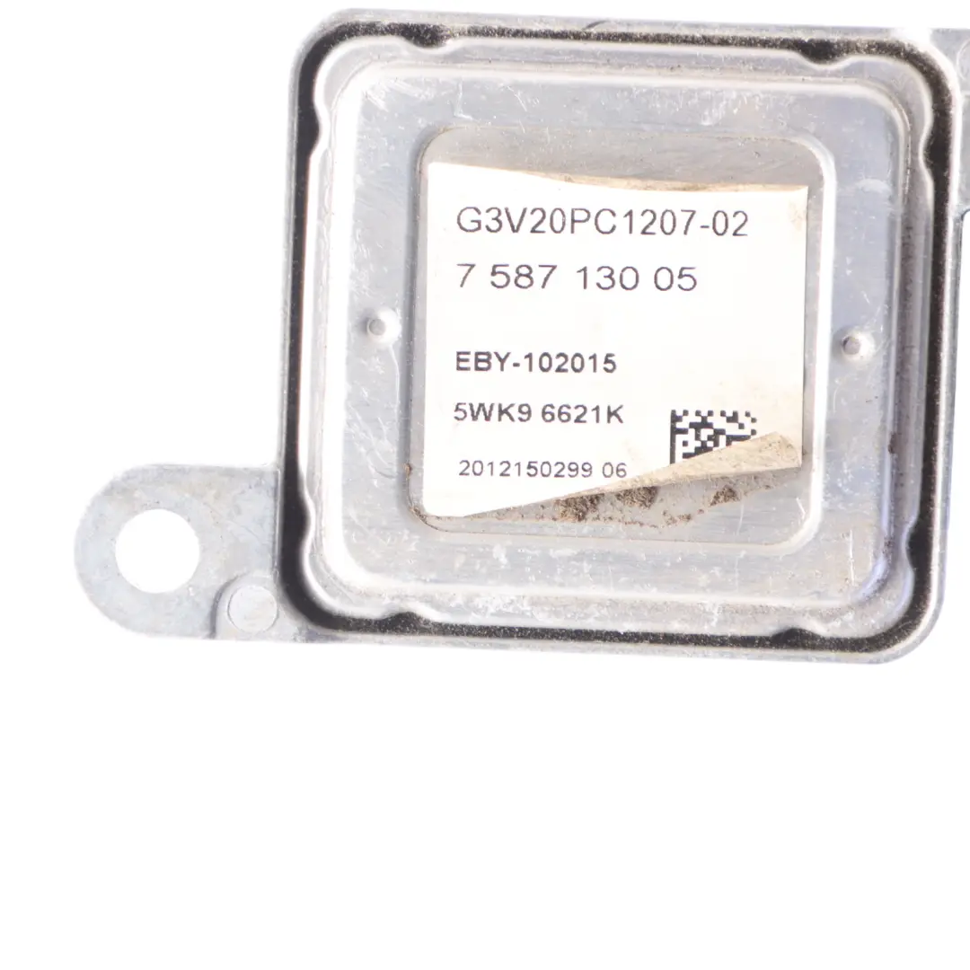  Capteur Nox BMW E81 E87 LCI E90 E91 E92 Essence N43 Commande 5WK96610L - SKU 7587130-5 - Numéro de pièce 7587130