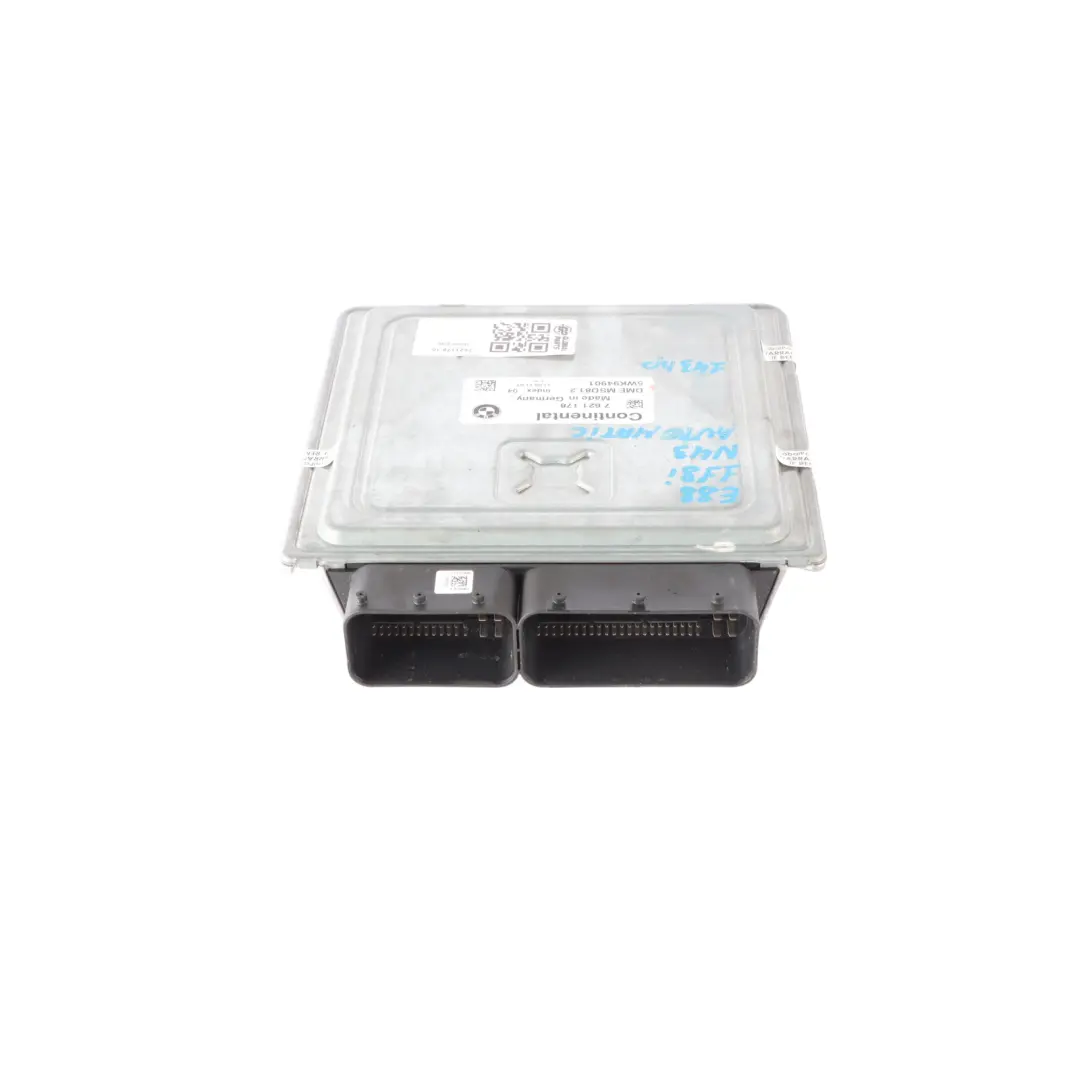 Sterownik Silnika DME 118i 318i 143KM N43 Automat do BMW E81 E88 E90 o numerze 7621178 BMW E81 E88 E90 Sterownik Silnika DME 118i 318i 143KM N43 Automat - SKU 7621178-10 - Numer Części 7621178