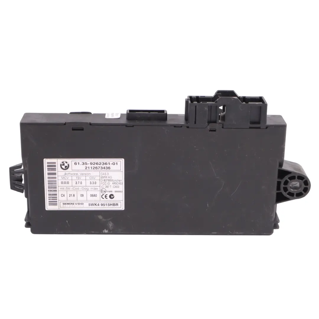 N55 306PS Motor ECU DME Kit CAS3 + Schlüssel für BMW E90 E91 E92 LCI 335I mit Teilenummer 7629130 BMW E90 E91 E92 LCI 335I N55 306PS Motor ECU DME Kit CAS3 + Schlüssel - SKU 7629130-1 - Teilenummer 7629130