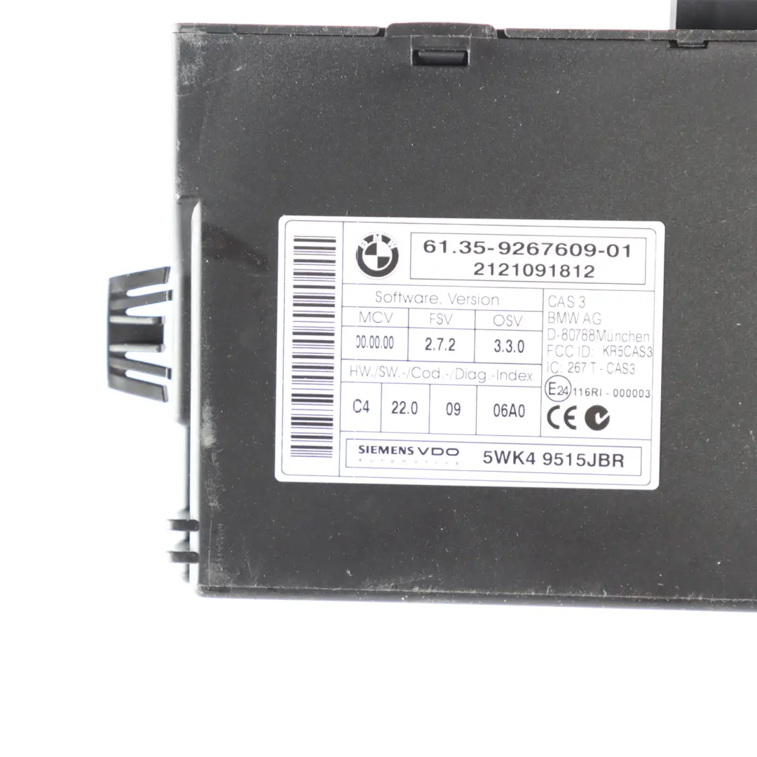 98HP Engine ECU Kit DME + CAS3 + Key Automatic to Mini One R56 R57 LCI N16 with Part number 7638322 Mini One R56 R57 LCI N16 98HP Engine ECU Kit DME + CAS3 + Key Automatic - SKU 7638322-3 - Part number 7638322