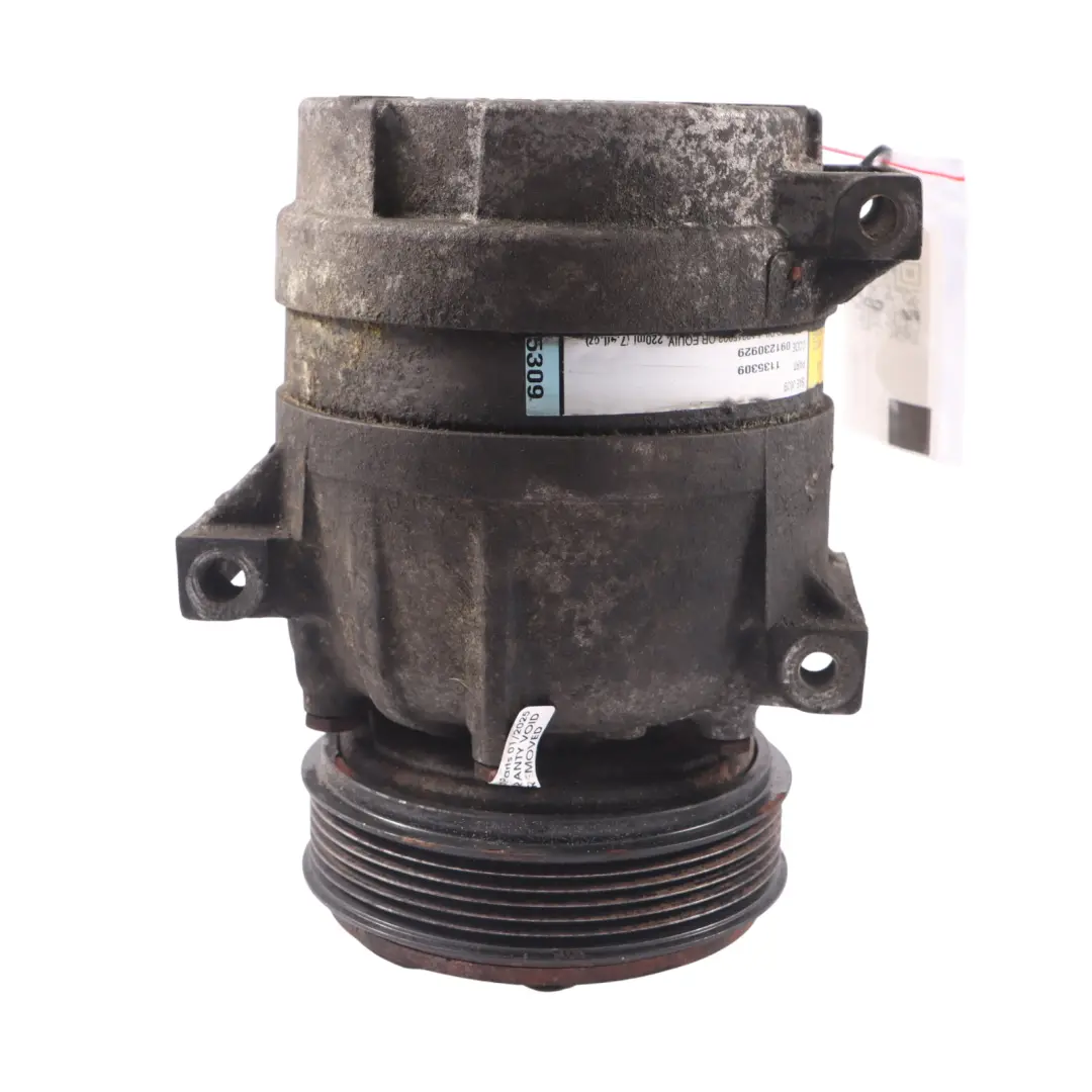 Conditioning Compressor A/C Pump to Renault Trafic II Opel Vivaro A Air with Part number 7700105765 Renault Trafic II Opel Vivaro A Air Conditioning Compressor A/C Pump - SKU 7700105765-1 - Part number 7700105765