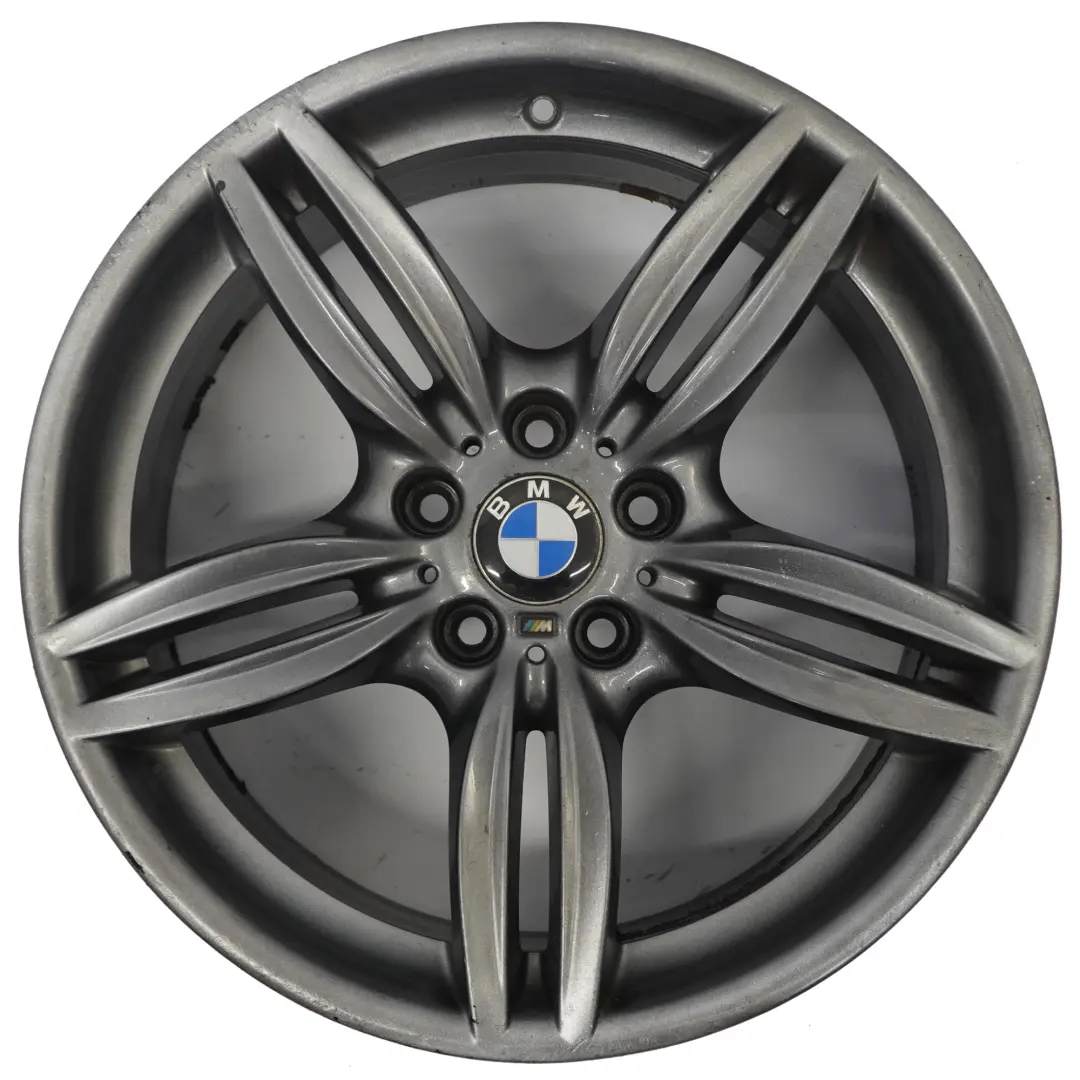 Front Alloy Wheel Rim 19" ET:33 8,5J M Double Spoke 351 to BMW F10 F11 F12 with Part number 7842652 BMW F10 F11 F12 Front Alloy Wheel Rim 19" ET:33 8,5J M Double Spoke 351 - SKU 7842652-8 - Part number 7842652