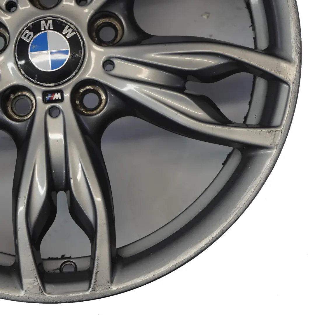 BMW F20 Jante avant en alliage gris ferrique 18" M Double rayon 436 7,5J - SKU 7845870-3 - Numéro de pièce 7845870