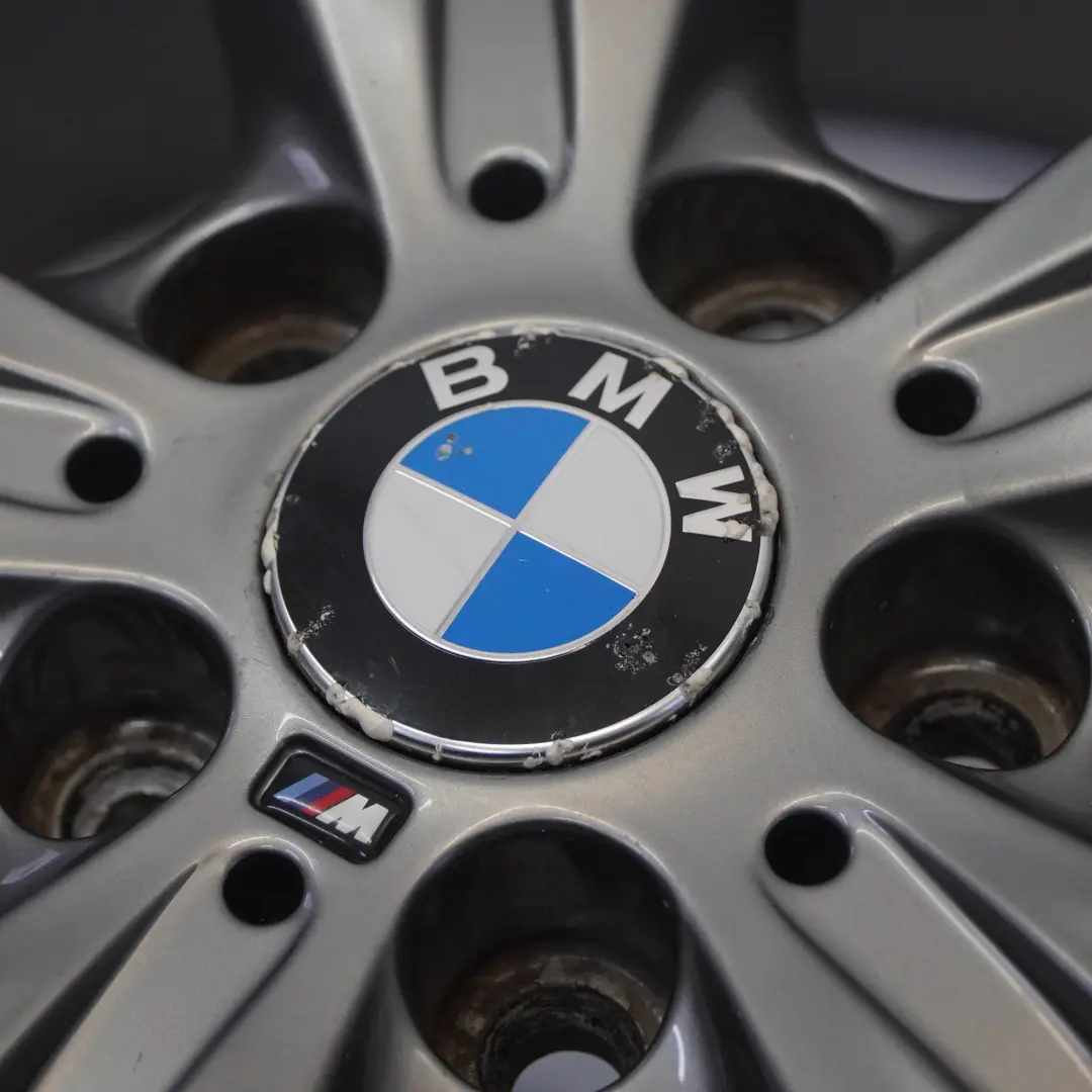 Front Ferric Grey Wheel Alloy Rim 18" M Double Spoke 436 7,5J to BMW F20 with Part number 7845870 BMW F20 Front Ferric Grey Wheel Alloy Rim 18" M Double Spoke 436 7,5J - SKU 7845870-3 - Part number 7845870