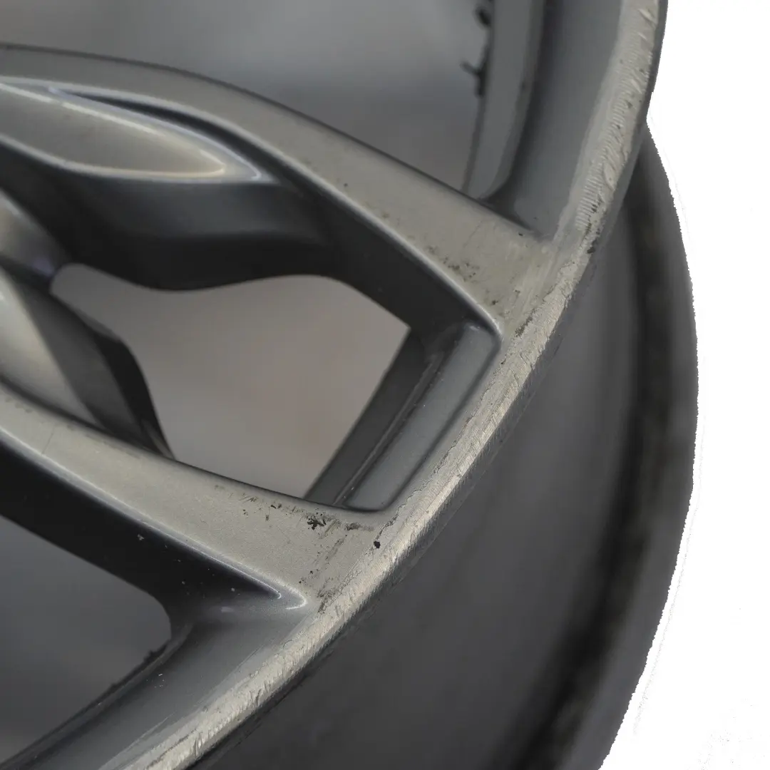 Front Ferric Grey Wheel Alloy Rim 18" M Double Spoke 436 7,5J to BMW F20 with Part number 7845870 BMW F20 Front Ferric Grey Wheel Alloy Rim 18" M Double Spoke 436 7,5J - SKU 7845870-3 - Part number 7845870