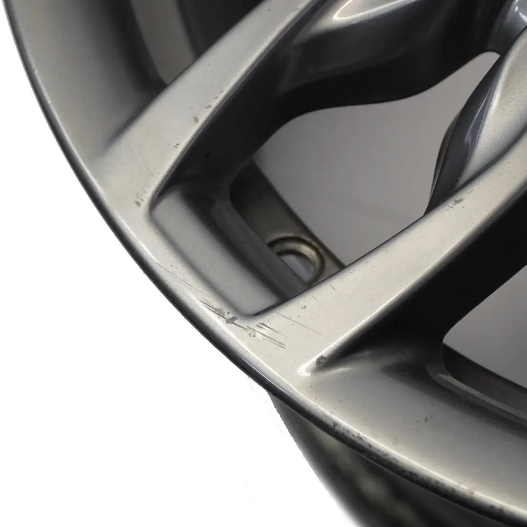 BMW F20 Jante avant en alliage gris ferrique 18" M Double Spoke 436 7,5J - SKU 7845870-4 - Numéro de pièce 7845870