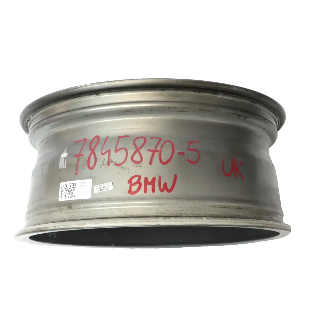 Front Ferric Grey Wheel Alloy Rim 18" M Double Spoke 436 7,5J to BMW F20 with Part number 7845870 BMW F20 Front Ferric Grey Wheel Alloy Rim 18" M Double Spoke 436 7,5J - SKU 7845870-5 - Part number 7845870