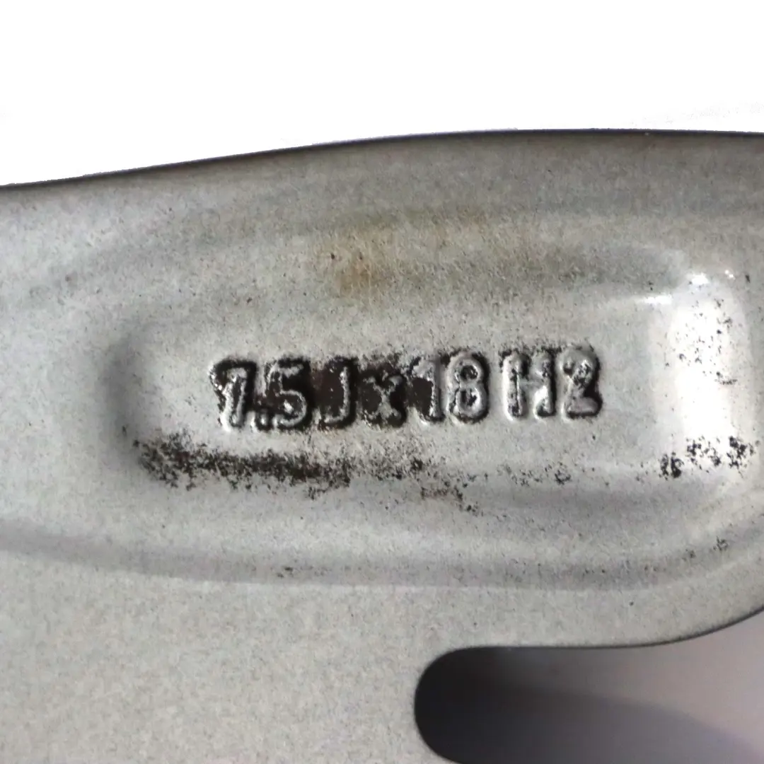 Front Ferric Grey Wheel Alloy Rim 18" M Double Spoke 436 7,5J to BMW F20 with Part number 7845870 BMW F20 Front Ferric Grey Wheel Alloy Rim 18" M Double Spoke 436 7,5J - SKU 7845870-5 - Part number 7845870