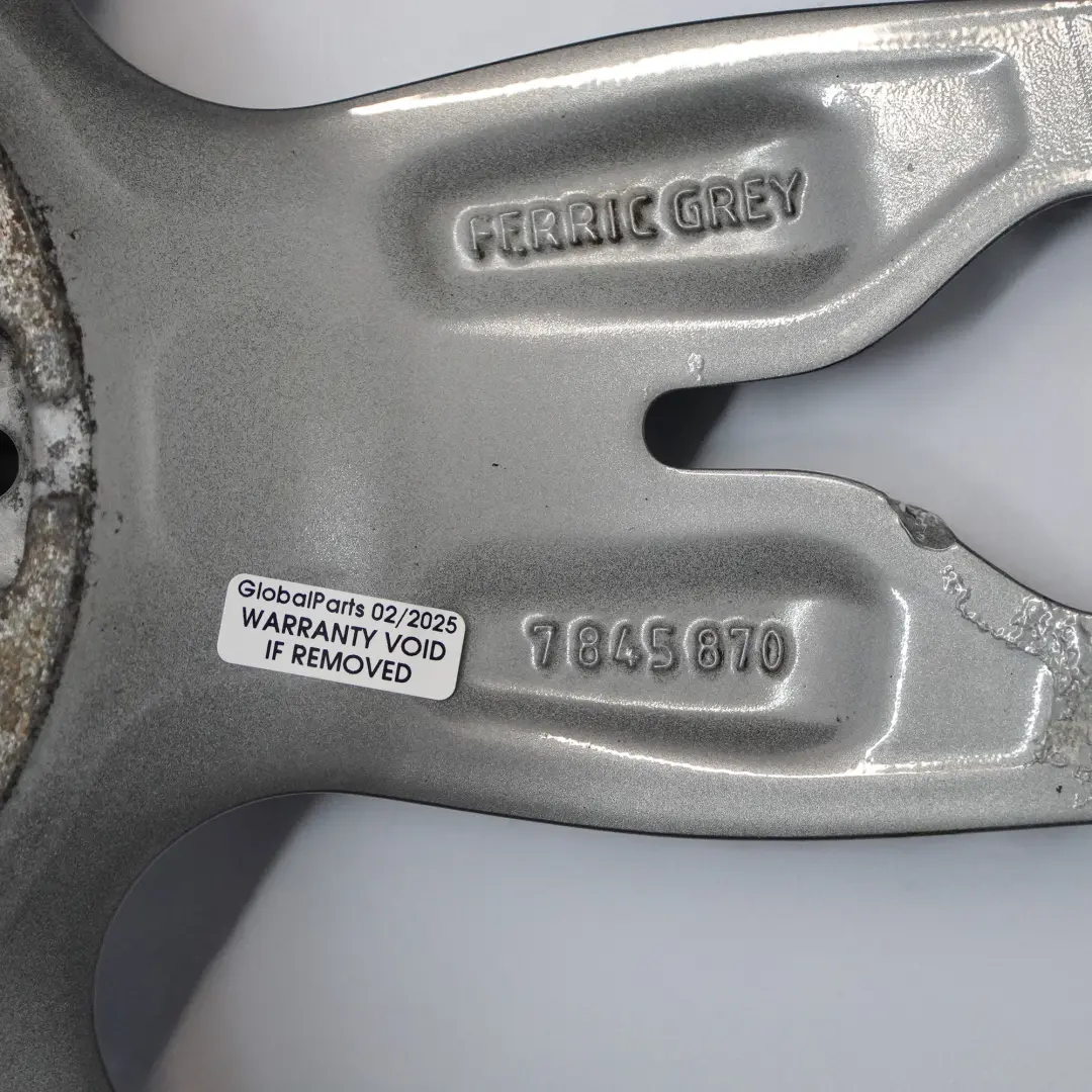 Front Wheel Alloy Rim 18" M Double Spoke 436 7,5J to BMW F20 with Part number 7845870 BMW F20 Front Wheel Alloy Rim 18" M Double Spoke 436 7,5J - SKU 7845870-6 - Part number 7845870