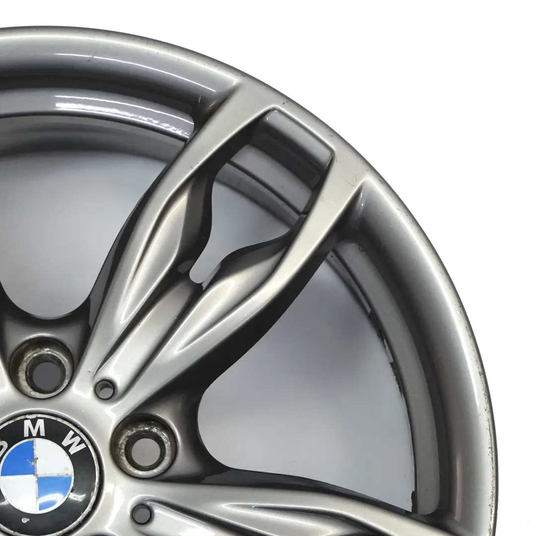 Front Wheel Alloy Rim 18" M Double Spoke 436 7,5J to BMW F20 with Part number 7845870 BMW F20 Front Wheel Alloy Rim 18" M Double Spoke 436 7,5J - SKU 7845870-6 - Part number 7845870