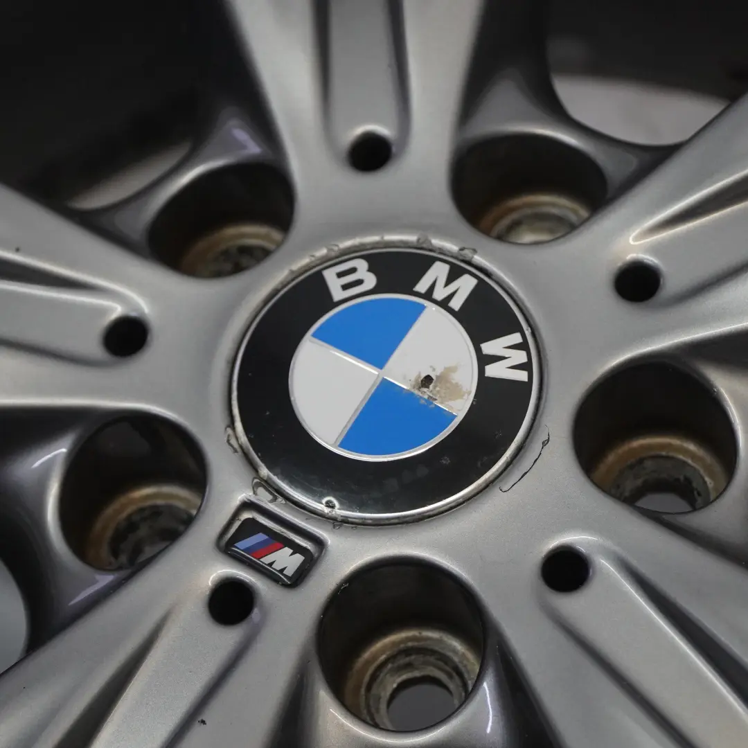 BMW F20 F21 F22 F23 Ferric Grey Wheel Alloy Rim 18" M Double Spoke 436 ET:52 8J - SKU 7845871-5 - Part number 7845871