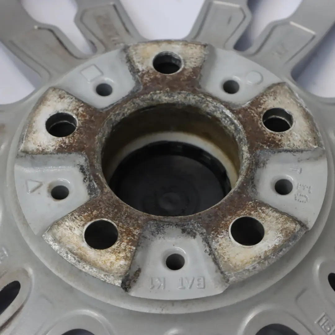 BMW F30 F31 Rear Silver Alloy Wheel Rim 19" ET:47 8,5J M Star Spoke - SKU 7845883-16 - Part number 7845883