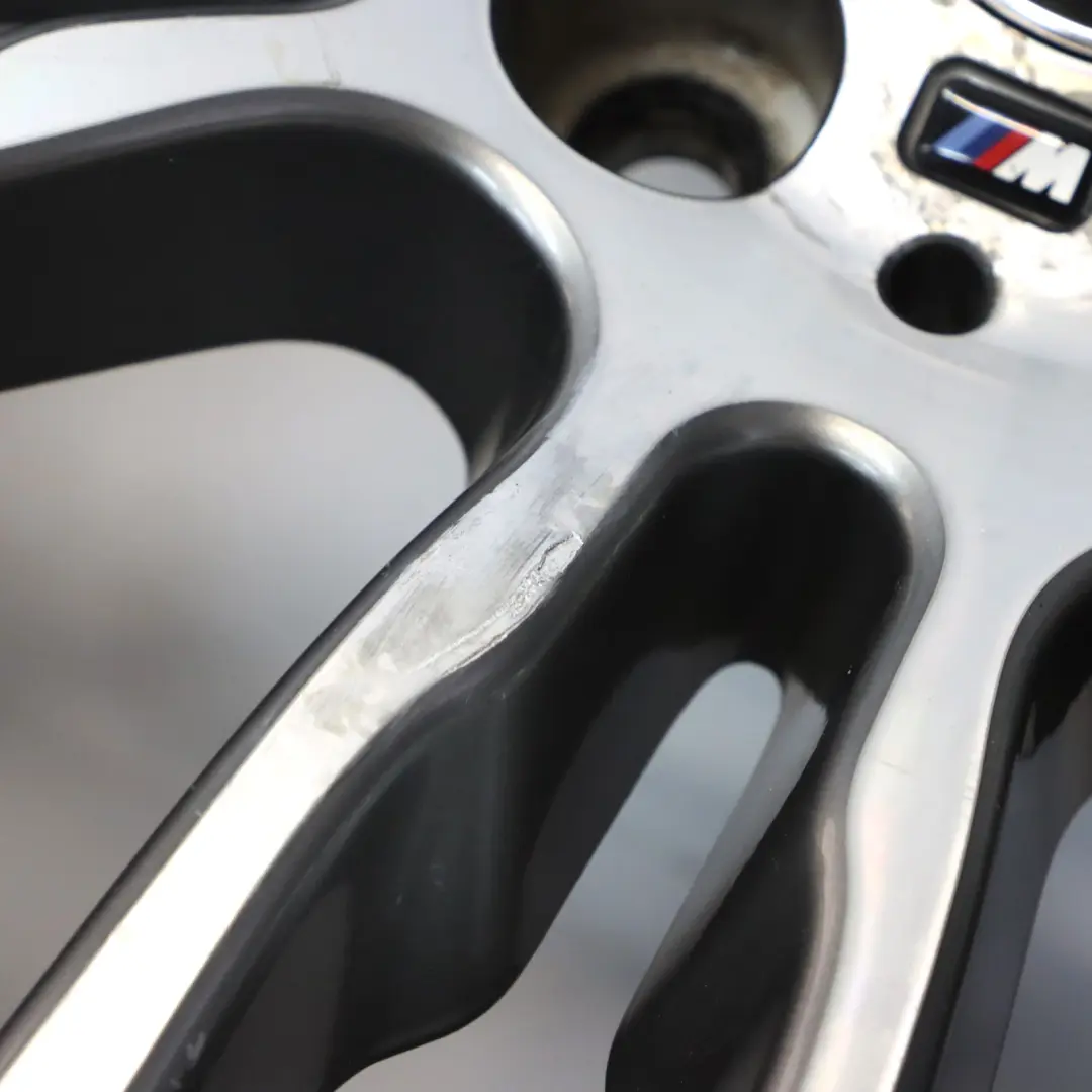 Alloy Wheel Rim 19" ET:47 8,5J M Star Spoke to BMW F30 F31 Rear Silver with Part number 7845883 BMW F30 F31 Rear Silver Alloy Wheel Rim 19" ET:47 8,5J M Star Spoke - SKU 7845883-16 - Part number 7845883