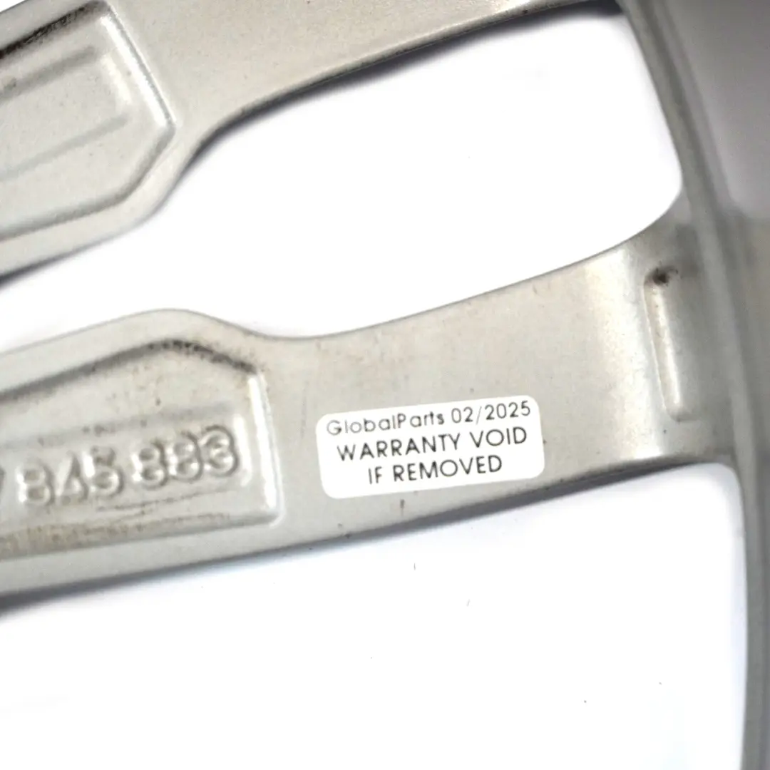 Hinten Silber Leicht metall felge 19" ET:47 8,5J für BMW F30 F31 mit Teilenummer 7845883 BMW F30 F31 Hinten Silber Leicht metall felge 19" ET:47 8,5J - SKU 7845883-7 - Teilenummer 7845883