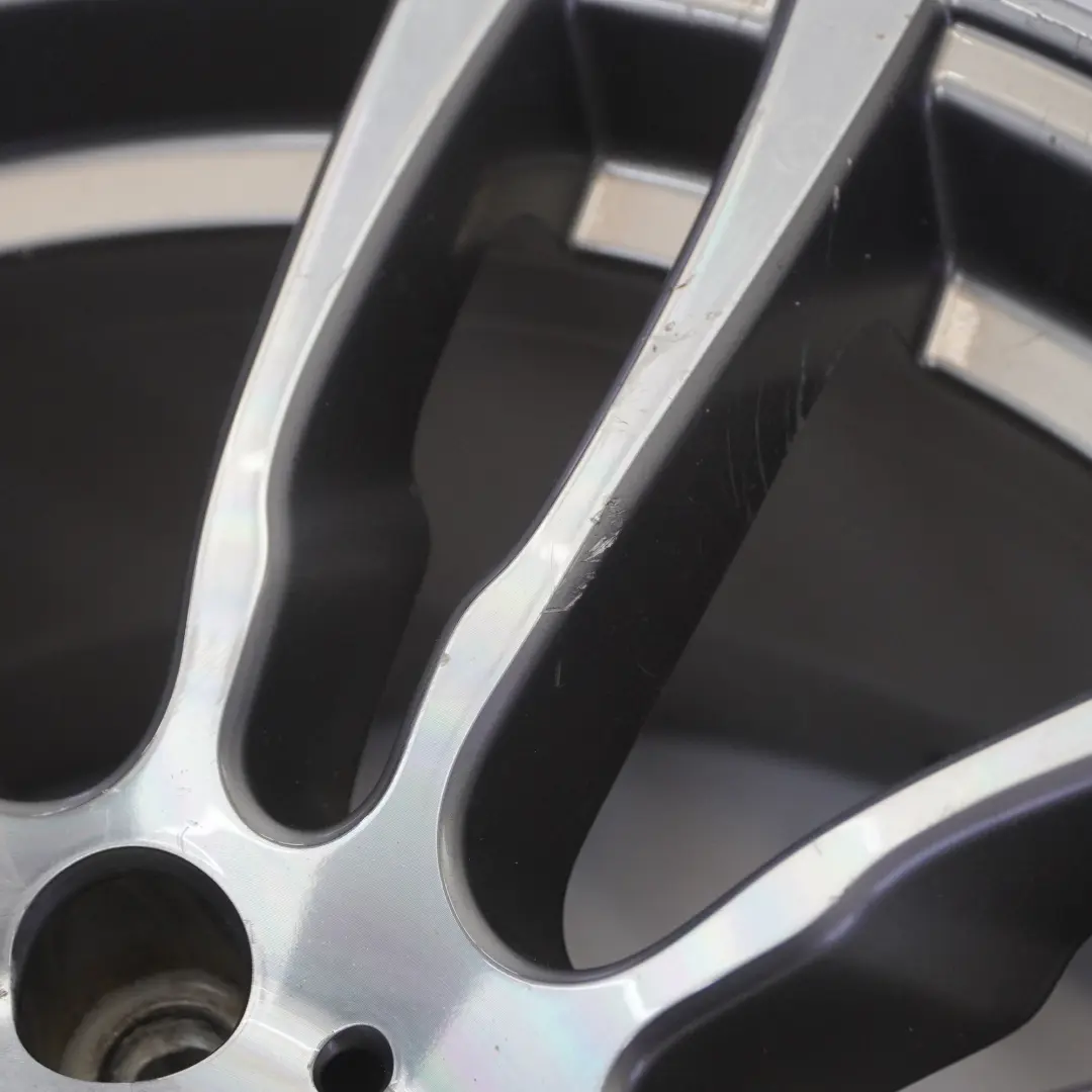 Jante arrière alliage argenté 19" ET:47 8,5J M Star Spoke pour BMW F30 F31 à propos du numéro de pièce 7845883 BMW F30 F31 Jante arrière alliage argenté 19" ET:47 8,5J M Star Spoke - SKU 7845883-7 - Numéro de pièce 7845883