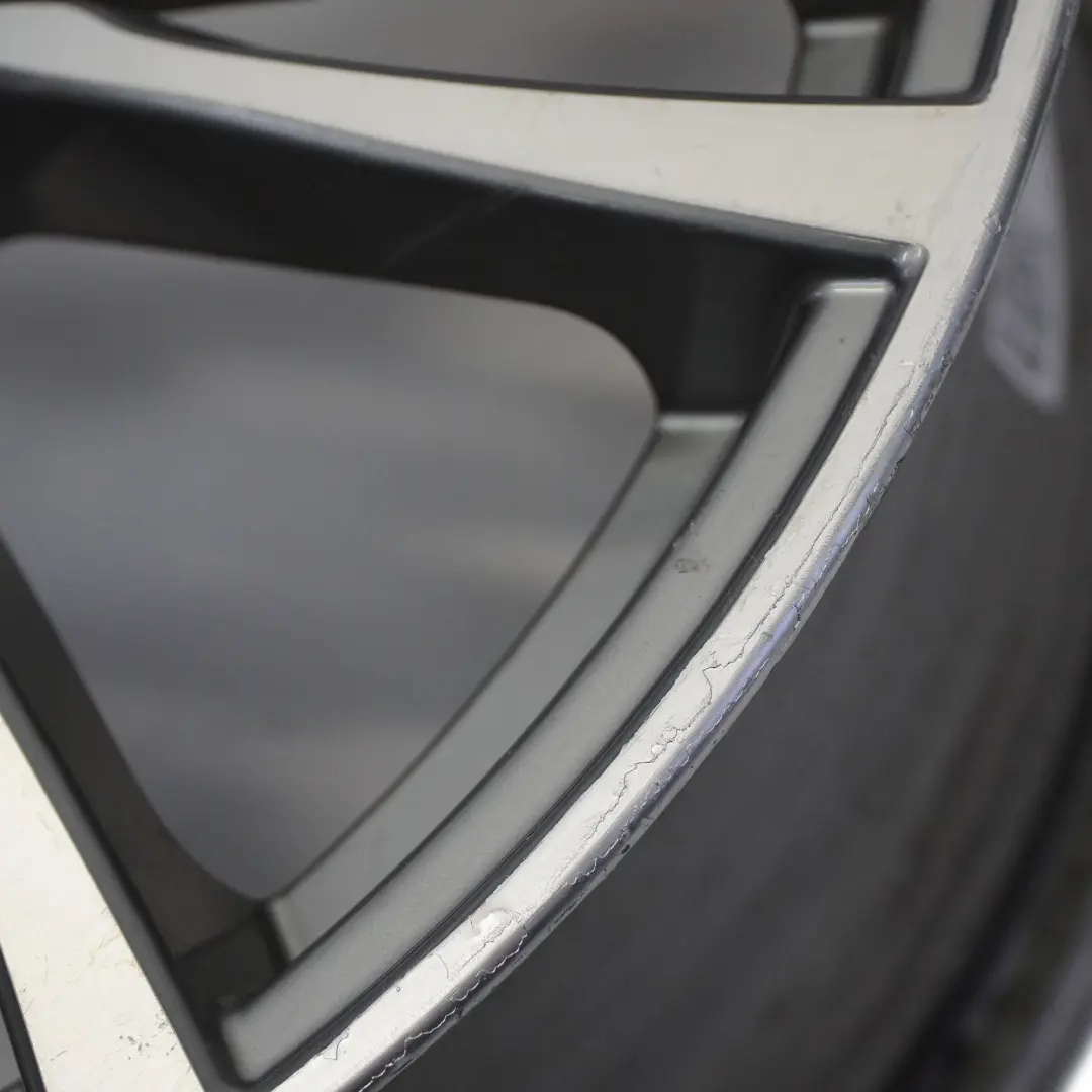 BMW F30 F31 Rear Silver Alloy Wheel Rim 19" ET:47 8,5J M Star Spoke 403 - SKU 7845883-7 - Part number 7845883
