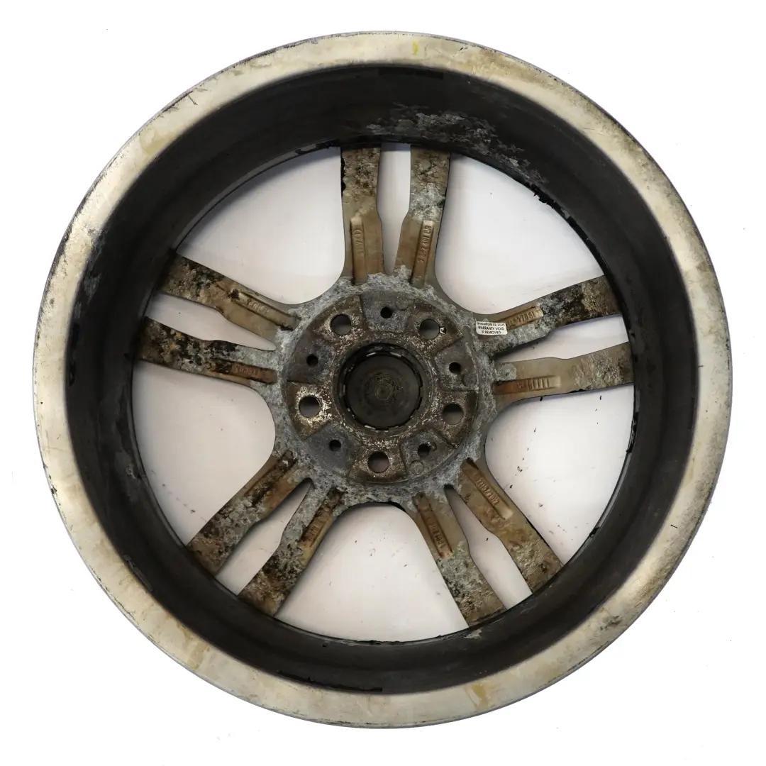 Schwarzes Rad Alufelge 18" 8J ET:34 M Doppelspeiche 441 für BMW F30 F31 F32 mit Teilenummer 7846778 BMW F30 F31 F32 Schwarzes Rad Alufelge 18" 8J ET:34 M Doppelspeiche 441 - SKU 7846778-4 - Teilenummer 7846778