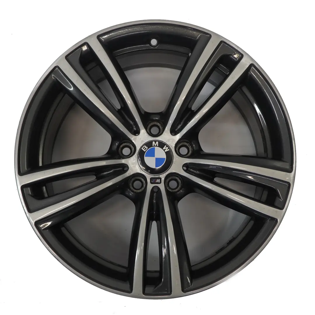 BMW F30 F32 Ferricgrey Alloy Wheel Rim 19" M Double Spoke 442 8J ET:36 - SKU 7846780-1 - Part number 7846780