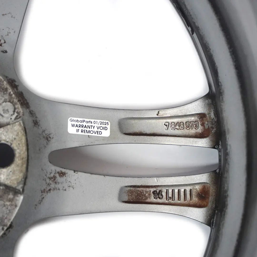BMW F10 F06 F12 Alufelge Hinten 18" 9J ET:44 M Doppelspeiche 613 - SKU 7848573-5 - Teilenummer 7848573
