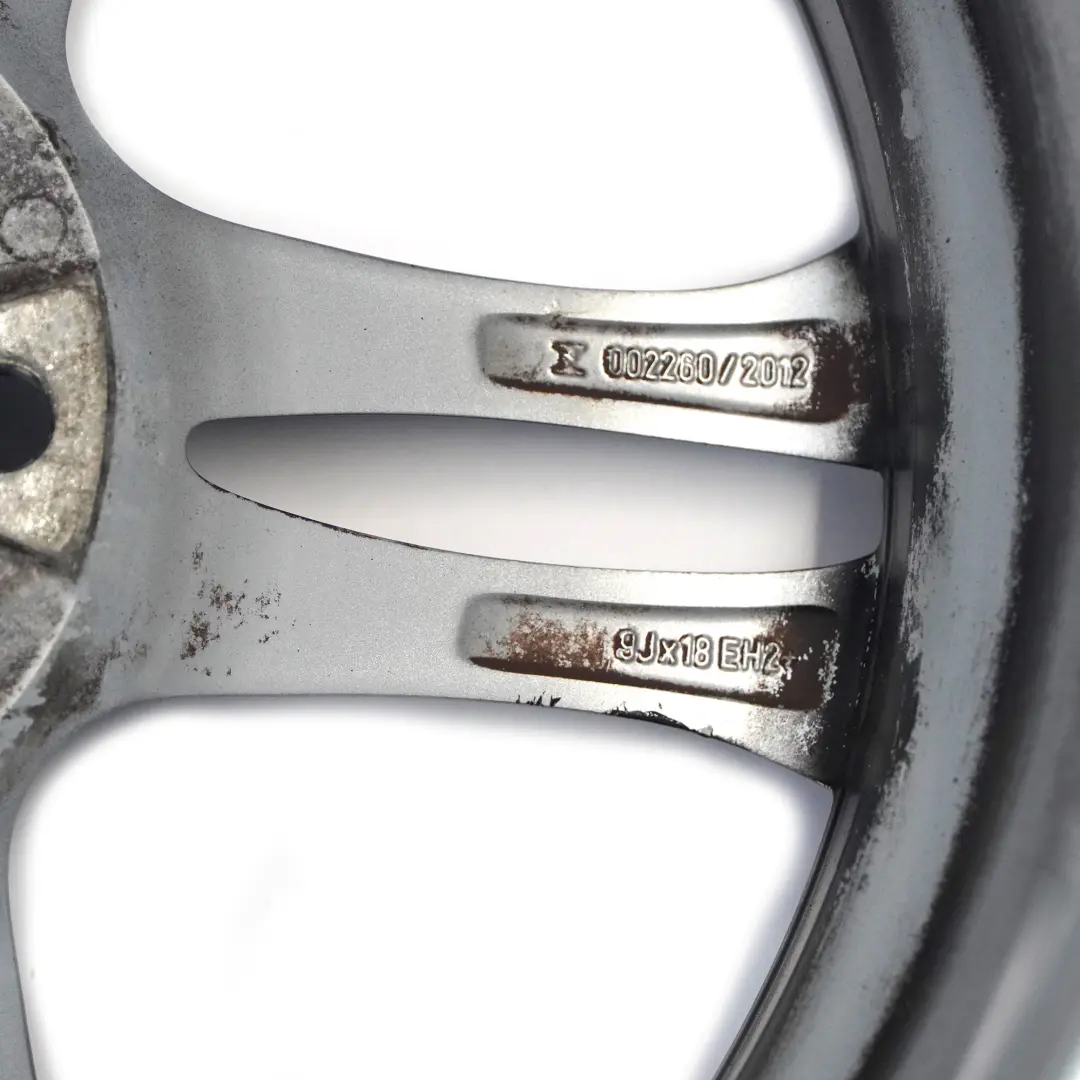 Alufelge Hinten 18" 9J ET:44 M Doppelspeiche 613 für BMW F10 F06 F12 mit Teilenummer 7848573 BMW F10 F06 F12 Alufelge Hinten 18" 9J ET:44 M Doppelspeiche 613 - SKU 7848573-5 - Teilenummer 7848573