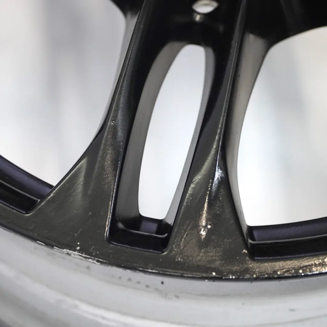 BMW F10 F06 F12 Rear Black Alloy Wheel Rim 18" 9J ET:44 M Double 613 - SKU 7848573-5 - Part number 7848573