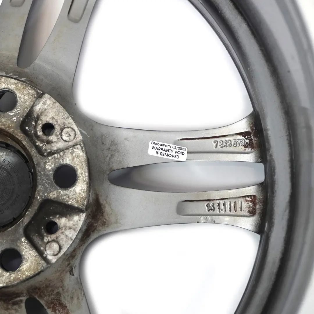 BMW F10 F06 F12 Jante De Roue Arrière En Alliage 18" 9J ET:44 M 613 - SKU 7848573-6 - Numéro de pièce 7848573