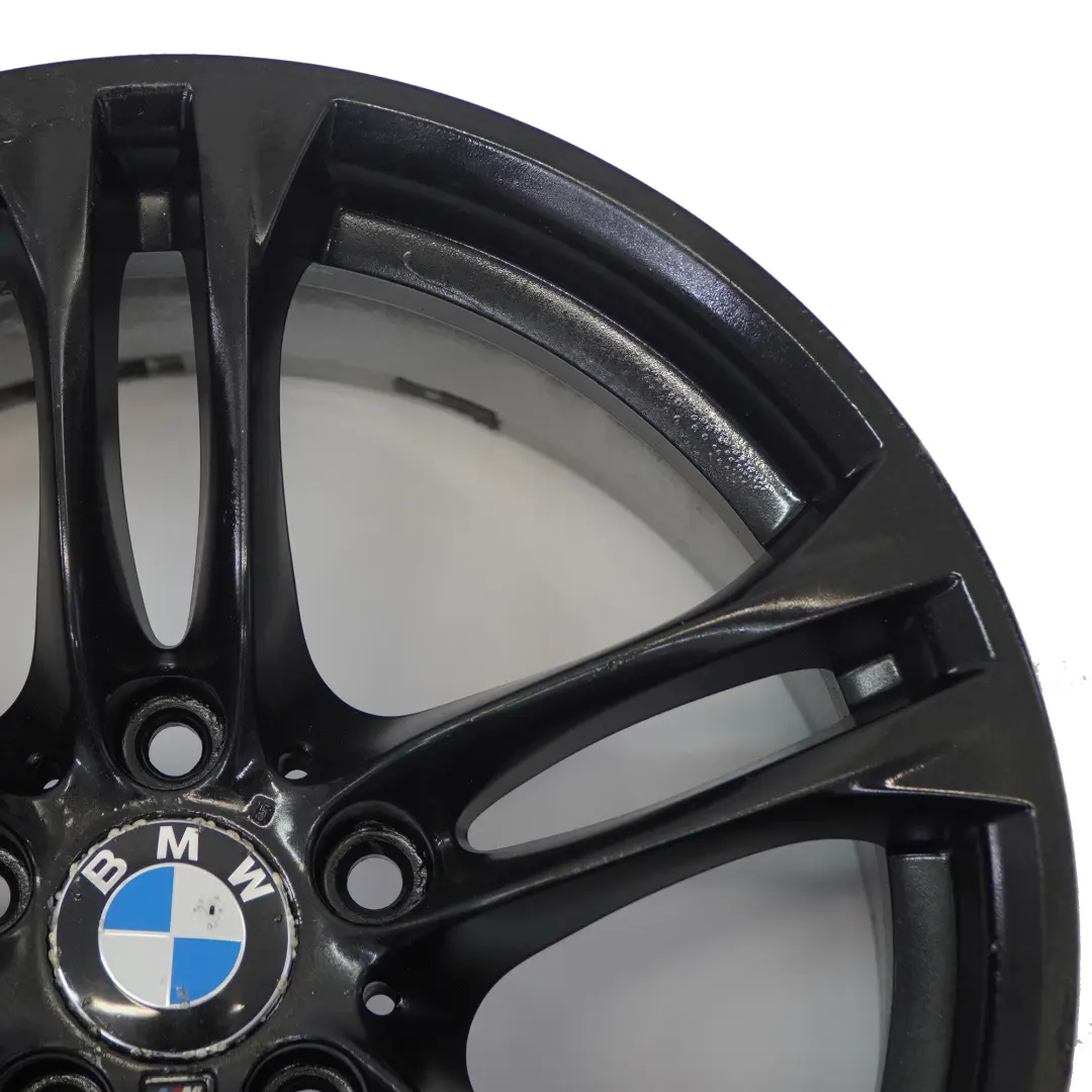 BMW F10 F06 F12 Rear Alloy Wheel Rim 18" 9J ET:44 M Double Spoke 613 - SKU 7848573-6 - Part number 7848573