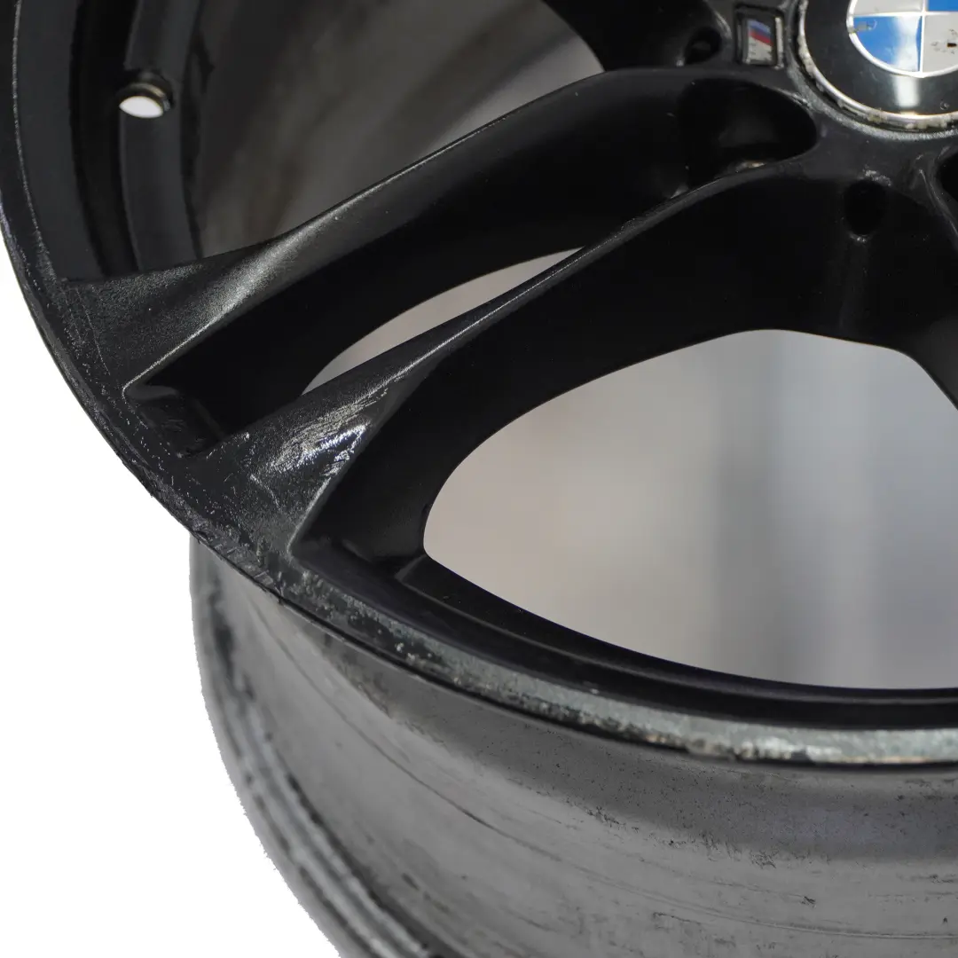 Schwarz Alufelge Hinten 18" 9J ET:44 M Doppelspeiche 613 für BMW F10 F06 F12 mit Teilenummer 7848573 BMW F10 F06 F12 Schwarz Alufelge Hinten 18" 9J ET:44 M Doppelspeiche 613 - SKU 7848573-6 - Teilenummer 7848573