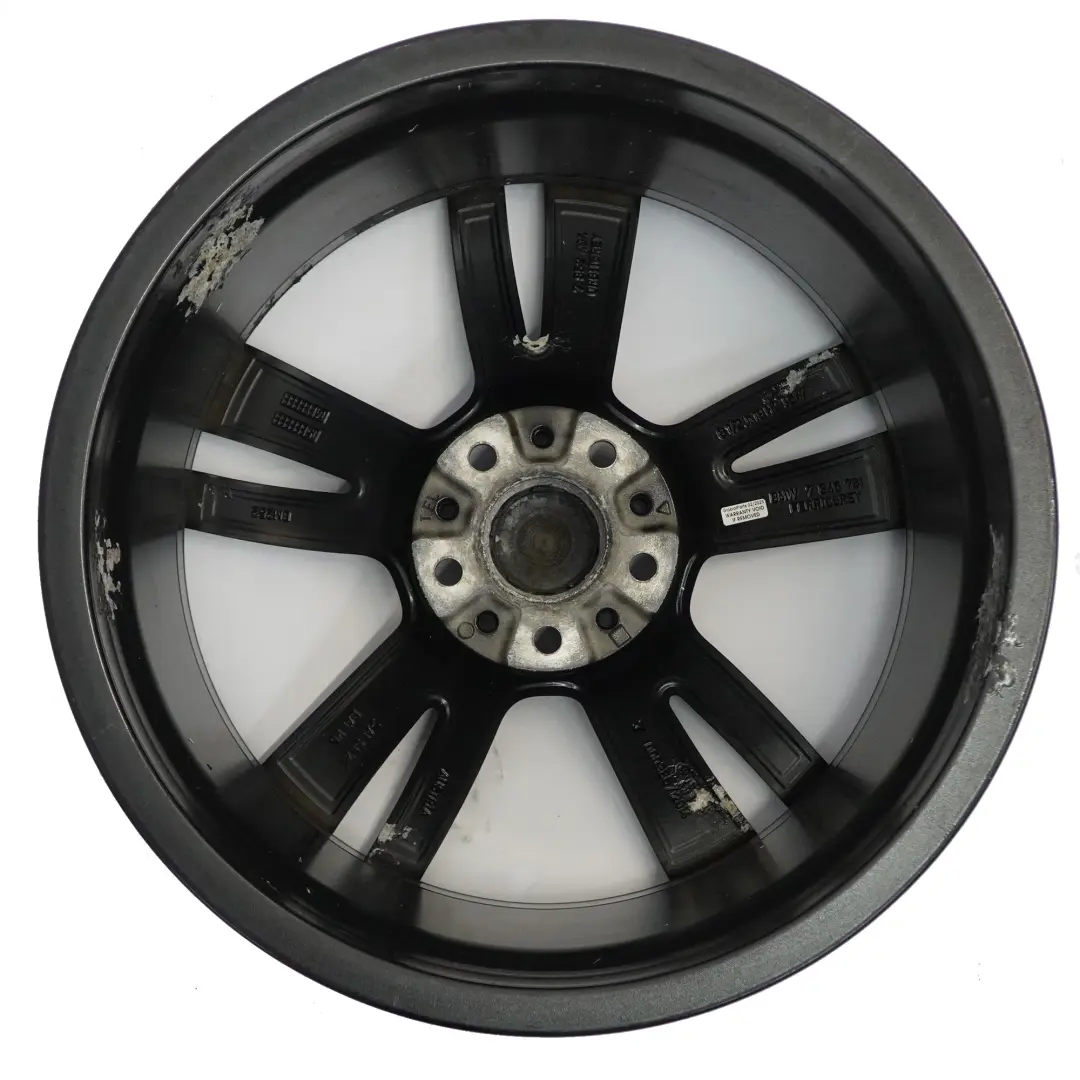 BMW F30 F31 F32 Rear Alloy Wheel Rim 19" ET:47 8,5J M Double Spoke 704 - SKU 7856711-2 - Part number 7856711