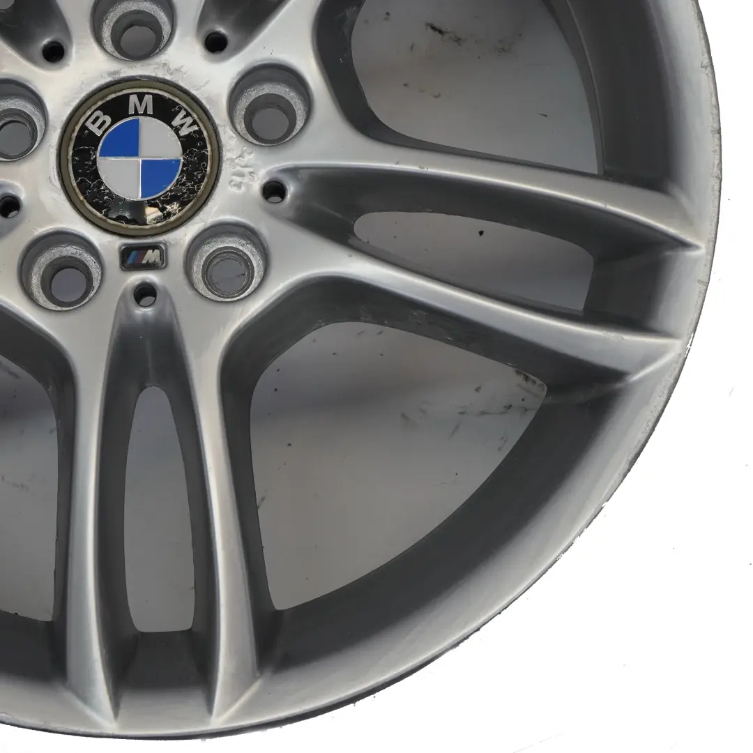 Front Alloy Wheel Rim 18" 7,5J M Double Spoke 261 to BMW E81 E87 Silver with Part number 7891050 BMW E81 E87 Silver Front Alloy Wheel Rim 18" 7,5J M Double Spoke 261 - SKU 7891050-2 - Part number 7891050