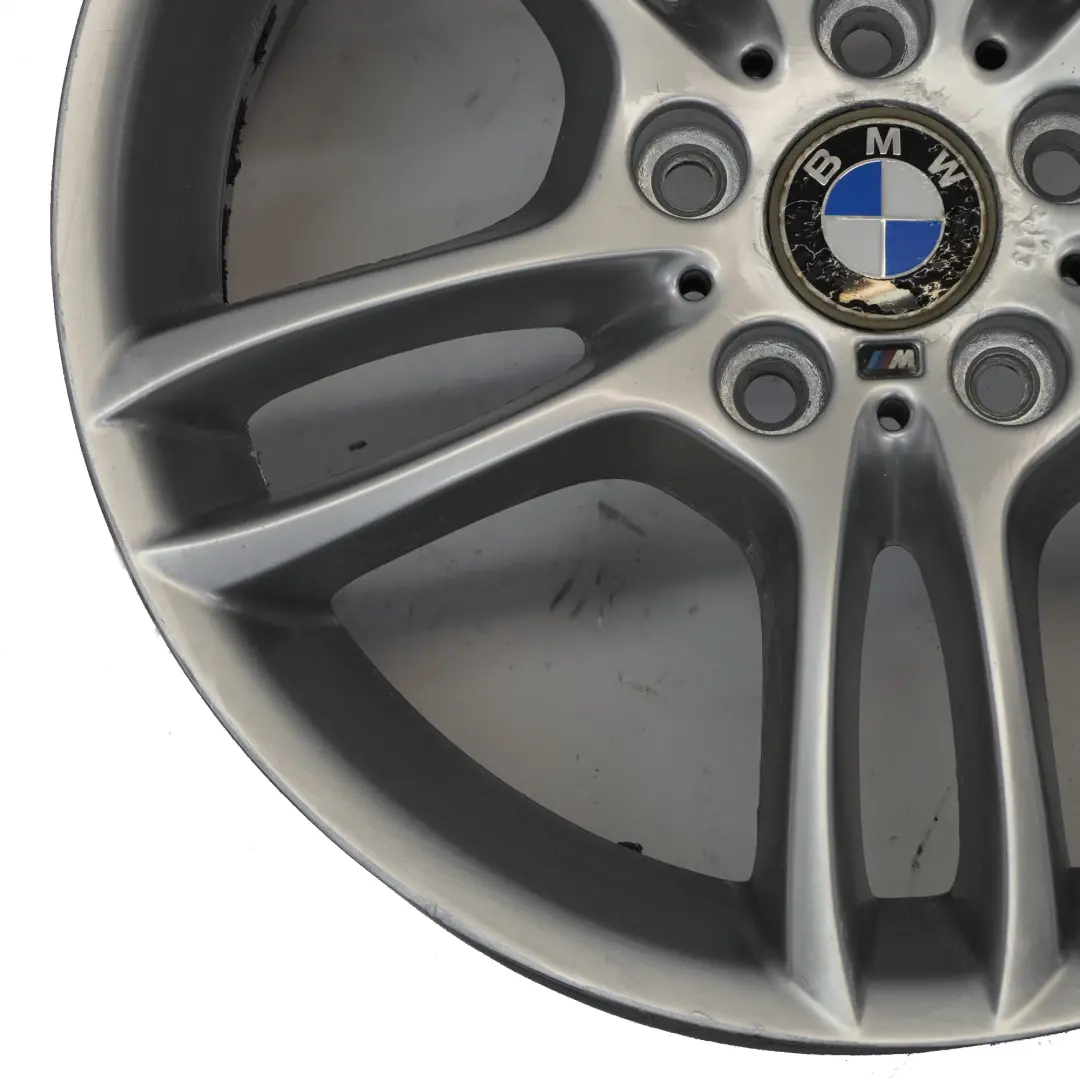 BMW E81 E87 Jante Avant Argentee en Alu 18" 7,5J M Double Spoke 261 - SKU 7891050-2 - Numéro de pièce 7891050