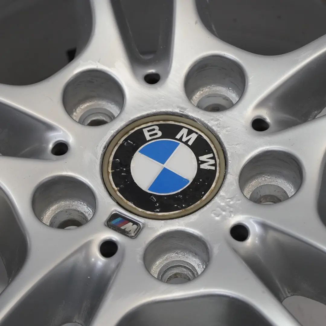 BMW E81 E87 Argento Cerchio Anteriore In Lega 18" 7,5J Doppie Razze 261 - SKU 7891050-2 - Numero di parte 7891050