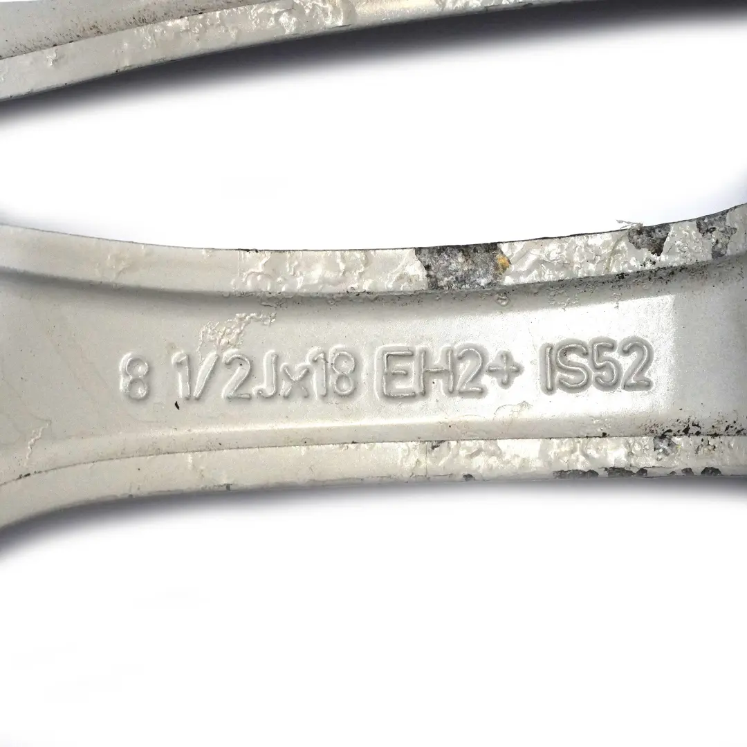 Alloy Wheel Rim 18" M double Spoke 261 8,5J ET:52 to BMW E81 E82 E87 Rear with Part number 7891051 BMW E81 E82 E87 Rear Alloy Wheel Rim 18" M double Spoke 261 8,5J ET:52 - SKU 7891051-3 - Part number 7891051