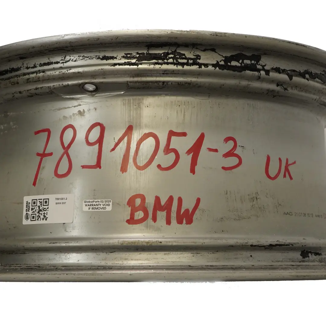 BMW E81 E82 E87 Rear Alloy Wheel Rim 18" M double Spoke 261 8,5J ET:52 - SKU 7891051-3 - Part number 7891051