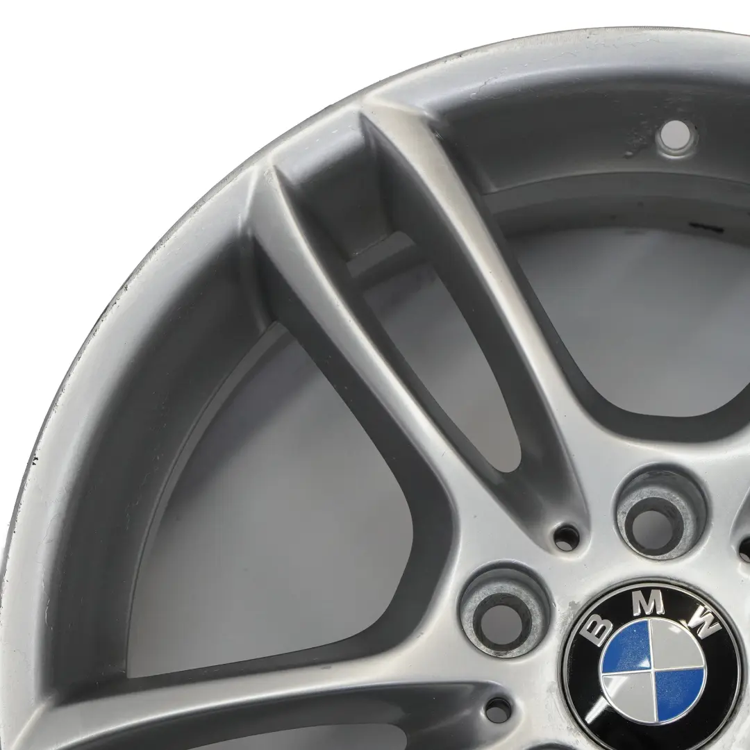 Alloy Wheel Rim 18" M double Spoke 261 8,5J ET:52 to BMW E81 E82 E87 Rear with Part number 7891051 BMW E81 E82 E87 Rear Alloy Wheel Rim 18" M double Spoke 261 8,5J ET:52 - SKU 7891051-3 - Part number 7891051