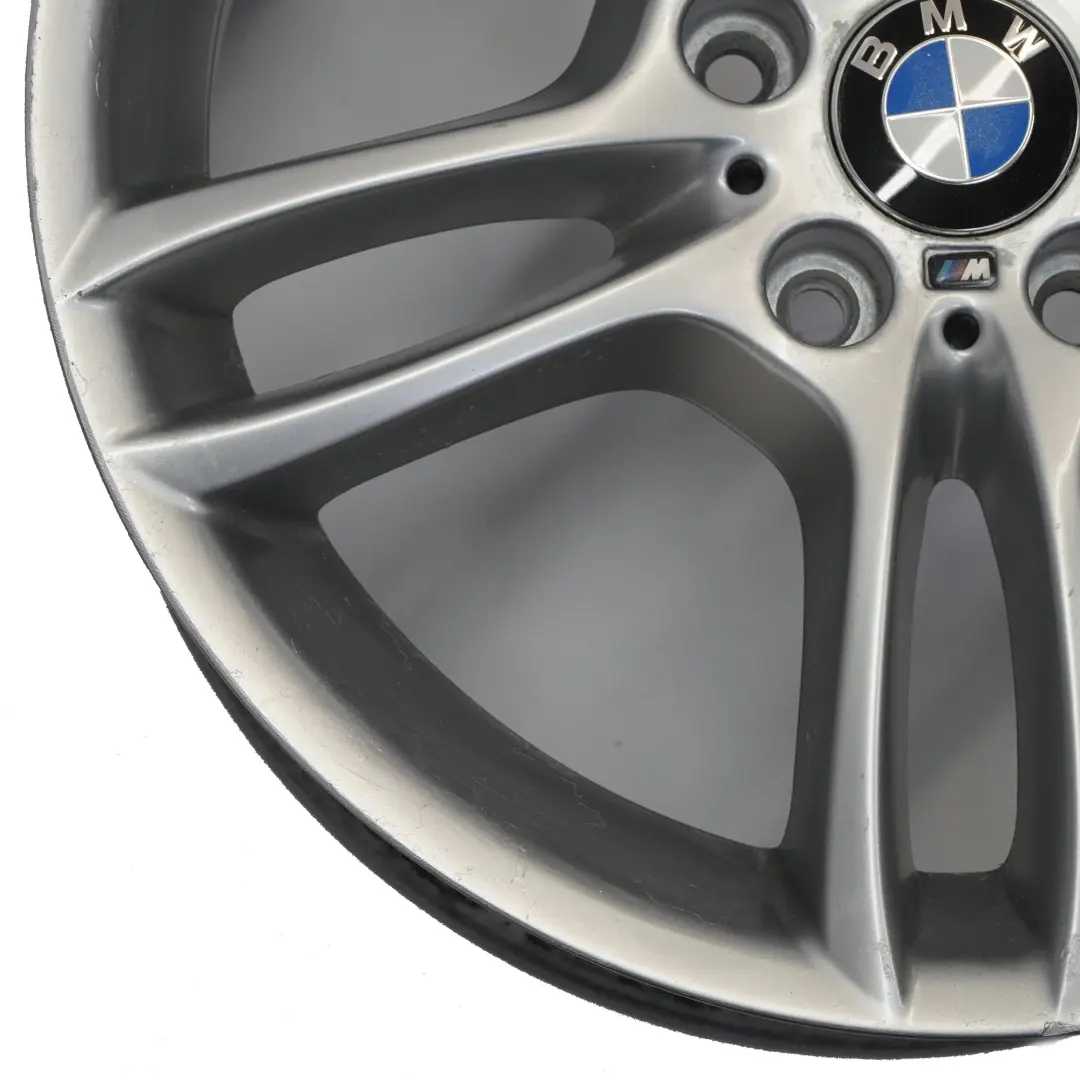 Alloy Wheel Rim 18" M double Spoke 261 8,5J ET:52 to BMW E81 E82 E87 Rear with Part number 7891051 BMW E81 E82 E87 Rear Alloy Wheel Rim 18" M double Spoke 261 8,5J ET:52 - SKU 7891051-3 - Part number 7891051