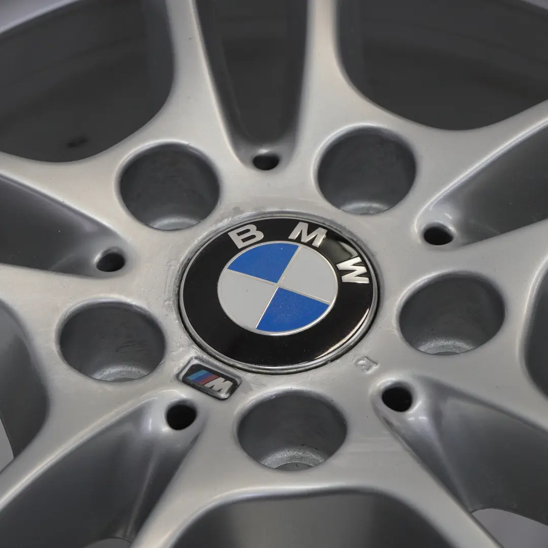 Alloy Wheel Rim 18" M double Spoke 261 8,5J ET:52 to BMW E81 E82 E87 Rear with Part number 7891051 BMW E81 E82 E87 Rear Alloy Wheel Rim 18" M double Spoke 261 8,5J ET:52 - SKU 7891051-3 - Part number 7891051