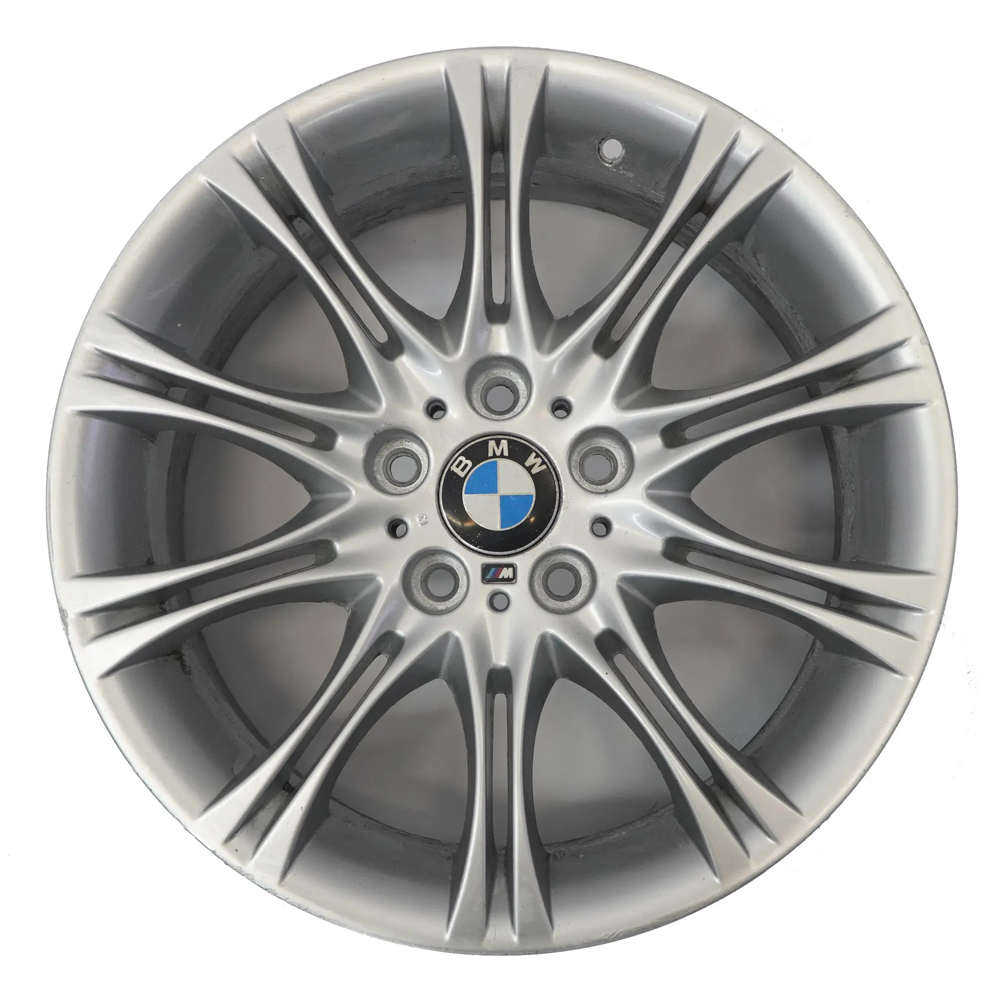BMW E46 Z4 E85 Cerchio Lega Posteriore Argento 18" 8,5J ET:50 M Doppie Razze 135