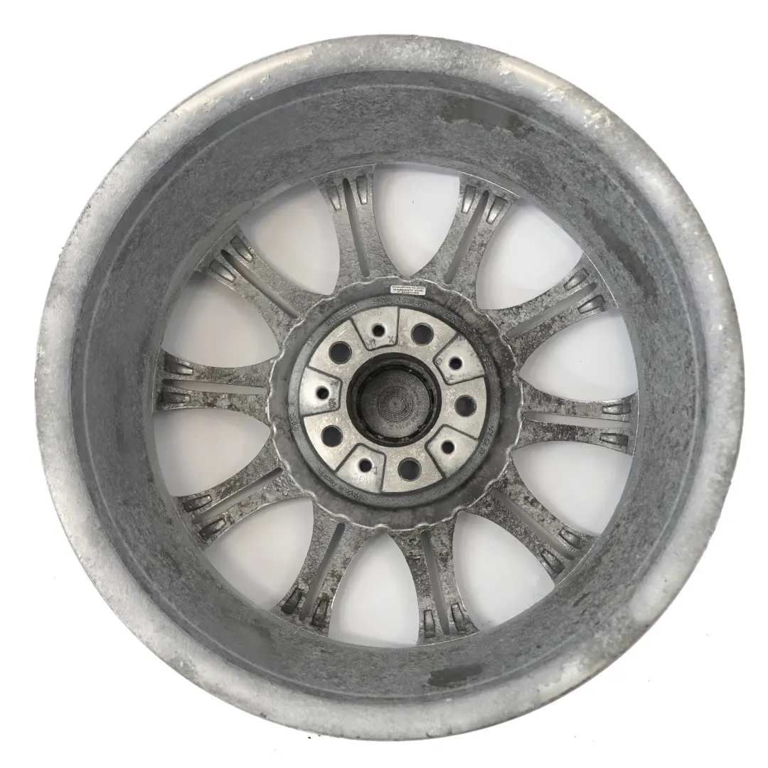 BMW E46 Z4 E85 Argent Jante En Alliage Arrière 18" 8,5J ET:50 M Double Spoke 135 - SKU 7896490-2 - Numéro de pièce 7896490